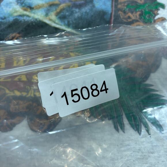 Vintage 90s Lightning Bolt Hawaiian Classic Surf Single Stitch Shirt Large - Picture 13 of 13